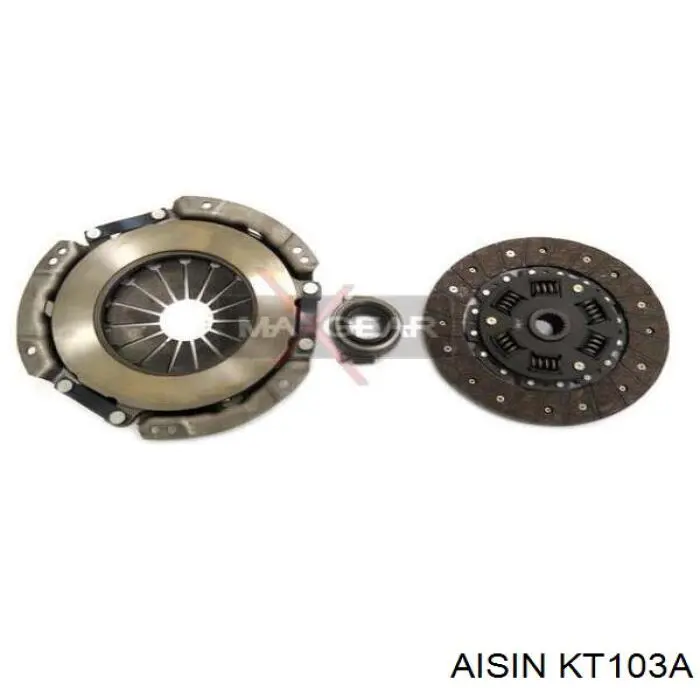 KT103A Aisin Zestaw sprzęgła (3 części)