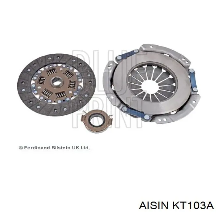 Zestaw sprzęgła (3 części) Aisin KT103A cena, od 139,21 USD