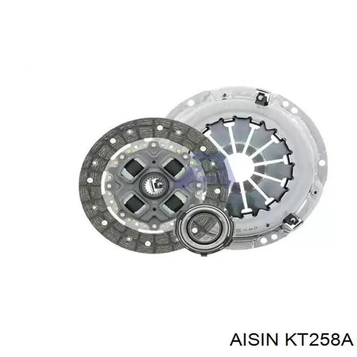 KT258A Aisin Zestaw sprzęgła (3 części)