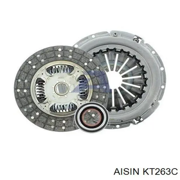 KT263C Aisin Zestaw sprzęgła (3 części)