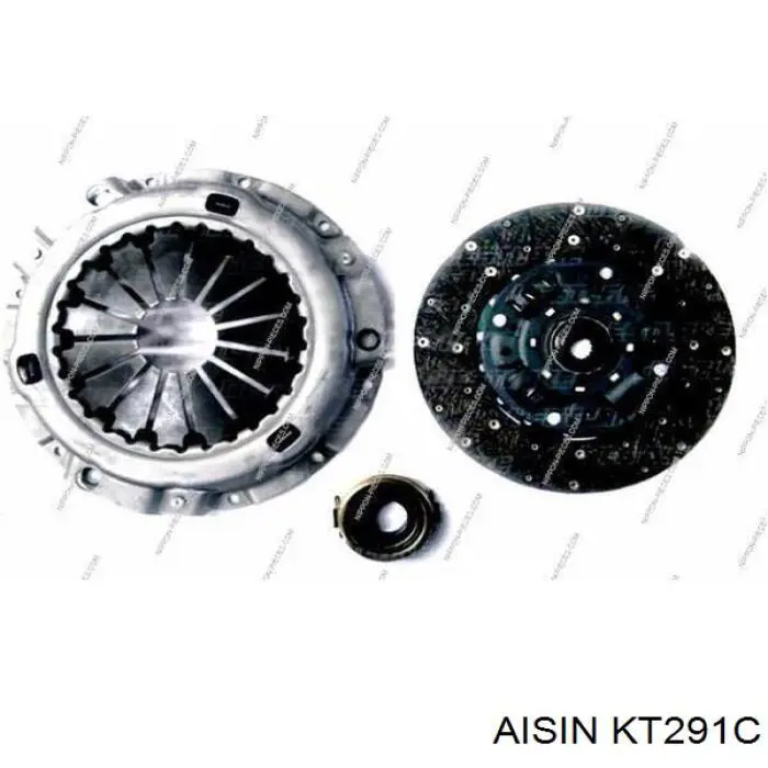 Do koszyka KT291C Aisin Zestaw sprzęgła (3 części)