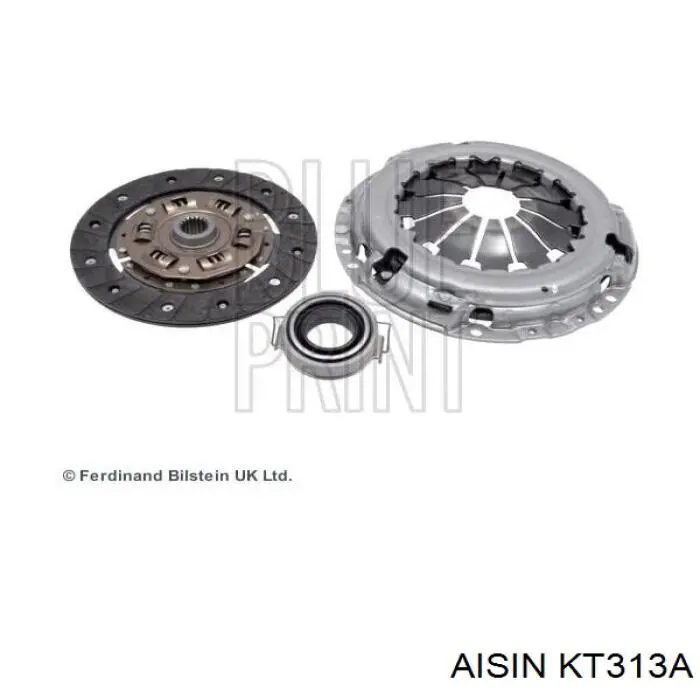 Zestaw sprzęgła (3 części) Aisin KT313A cena, od 105,07 USD
