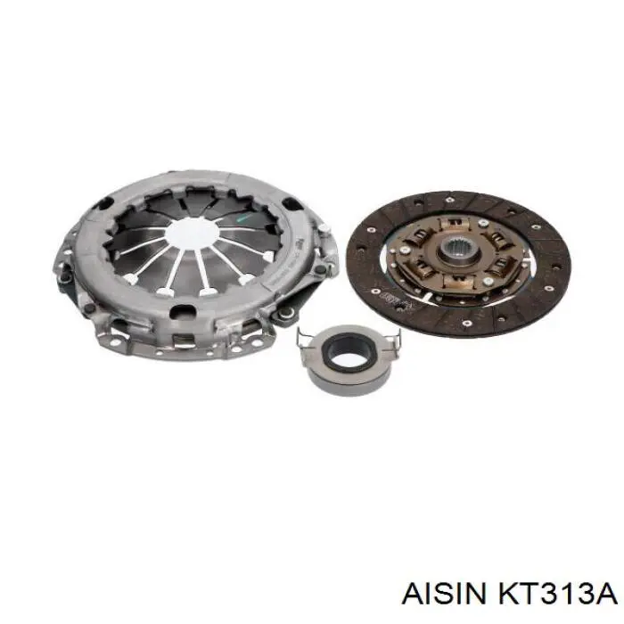 Do koszyka KT313A Aisin Zestaw sprzęgła (3 części)