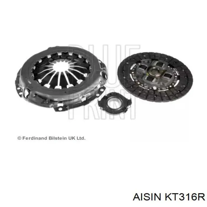KT316R Aisin Zestaw sprzęgła (3 części)
