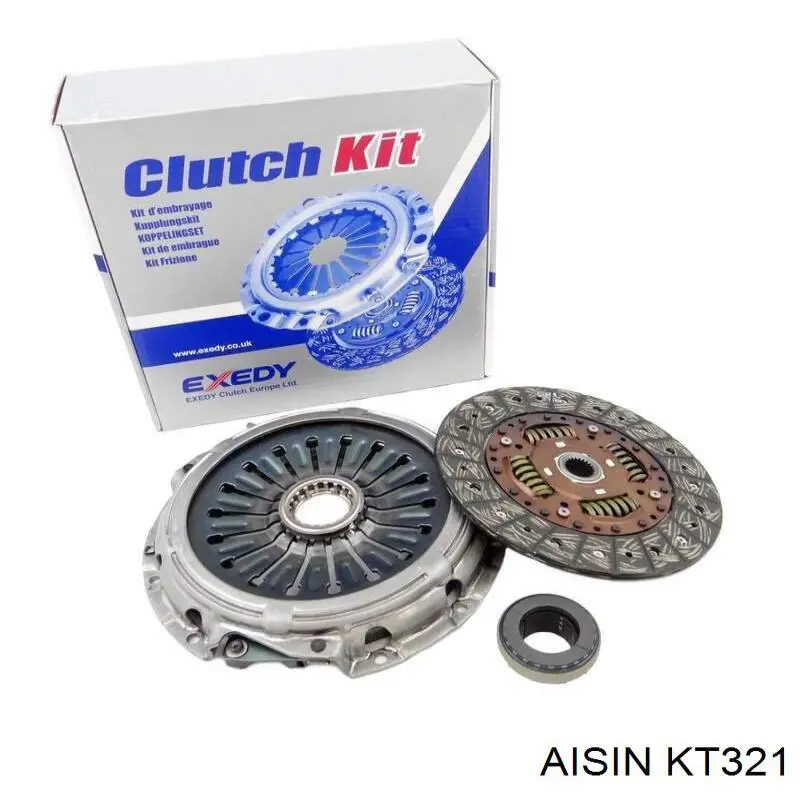 Zestaw sprzęgła (3 części) Aisin KT321 cena, od 201,61 USD