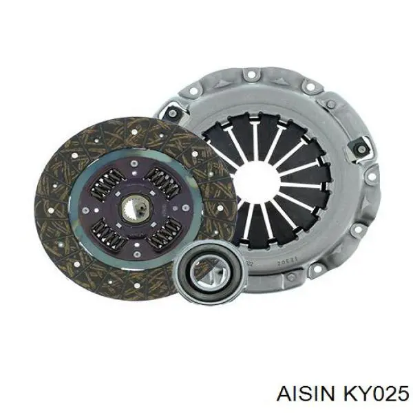 KY025 Aisin Zestaw sprzęgła (3 części)