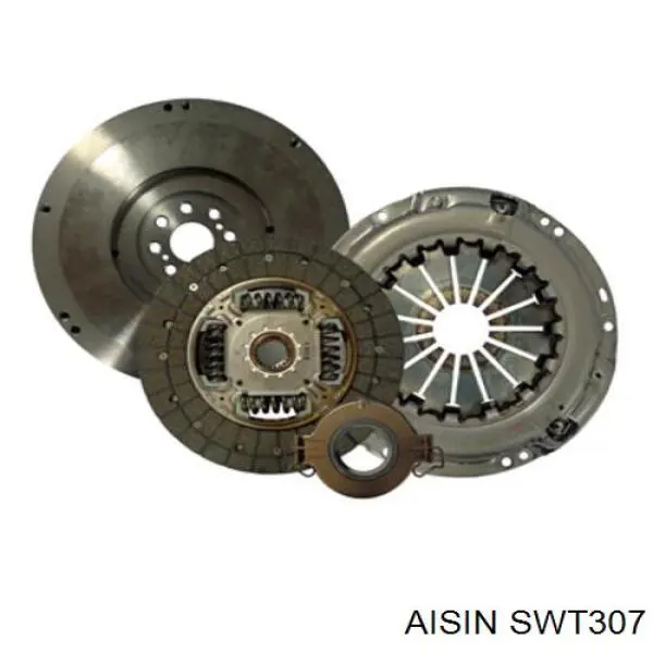 SWT307 Aisin Zestaw sprzęgła (3 części)