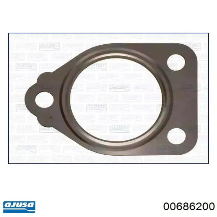 Do koszyka Uszczelka rury odbiornika tłumika Mitsubishi Pajero I L04G, L14G