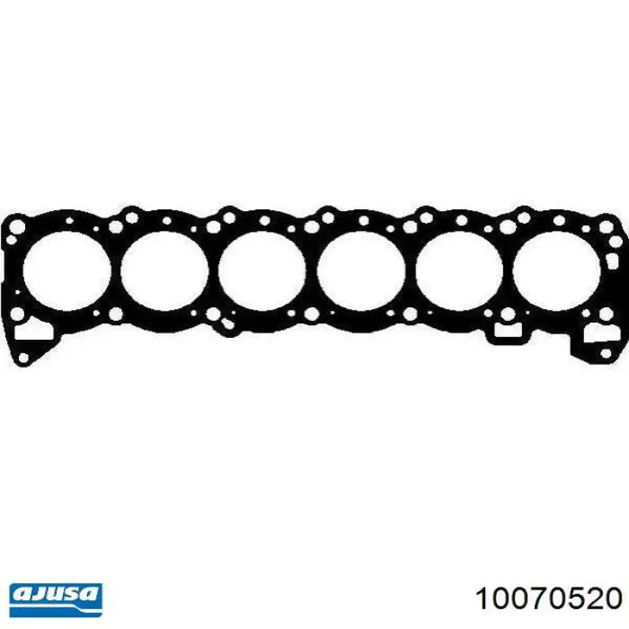 Uszczelka głowicy cylindrów Ajusa 10070520 cena, od 53,46 USD