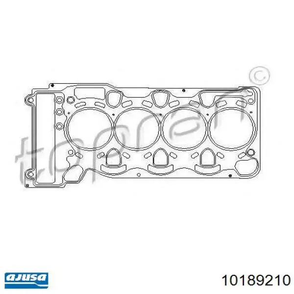 Do koszyka 11127578093 BMW Uszczelka głowicy cylindrów
