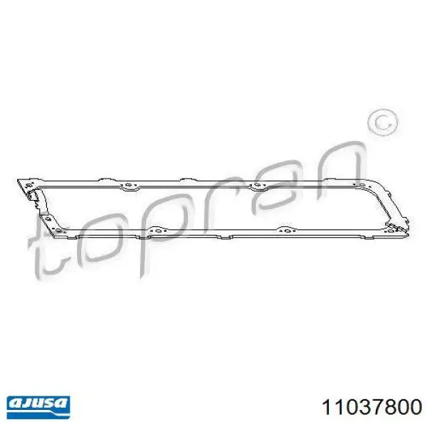 Uszczelka pokrywy zaworowej silnika Ajusa 11037800 cena, od 6,82 USD