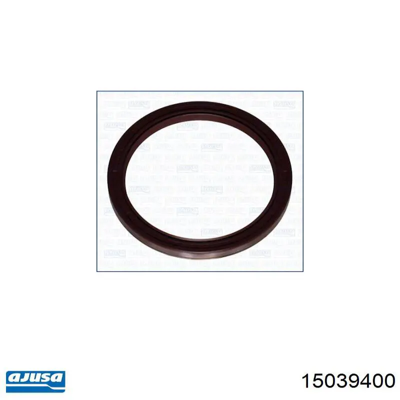 Do koszyka 15039400 Ajusa Uszczelniacz wału korbowego silnika tylny