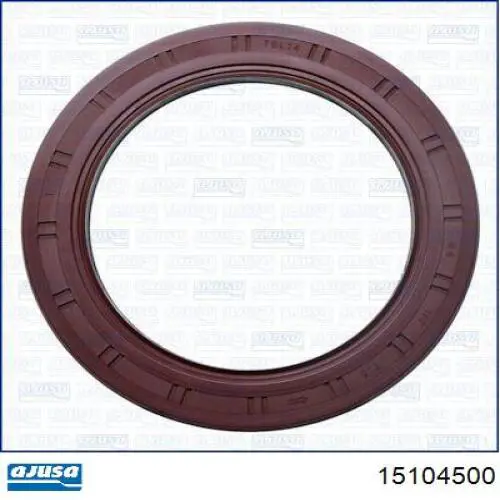 Uszczelniacz wału korbowego silnika tylny 122795605R Renault (RVI)