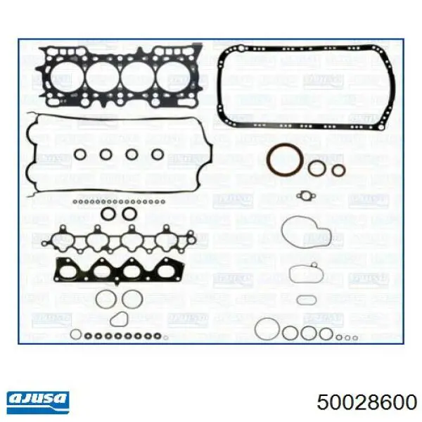 Zestaw uszczelek silnika pełny Renault Clio I hatchback (BC57, 5357) (1990 - 1998) cena, od 93,77 USD