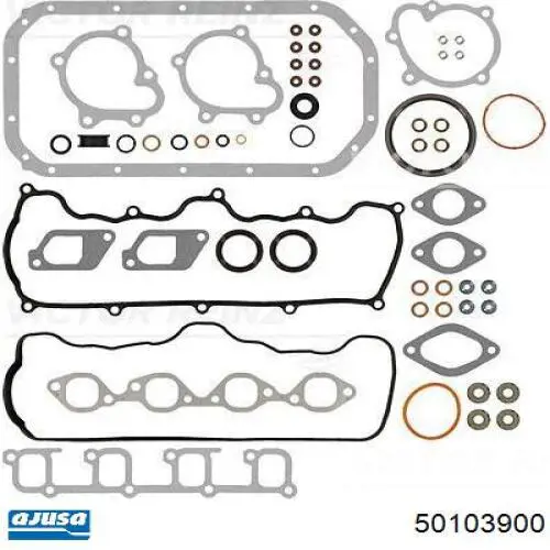 Zestaw uszczelek silnika pełny Opel Rekord E sedana (1977 - 1986) cena, od 120,39 USD