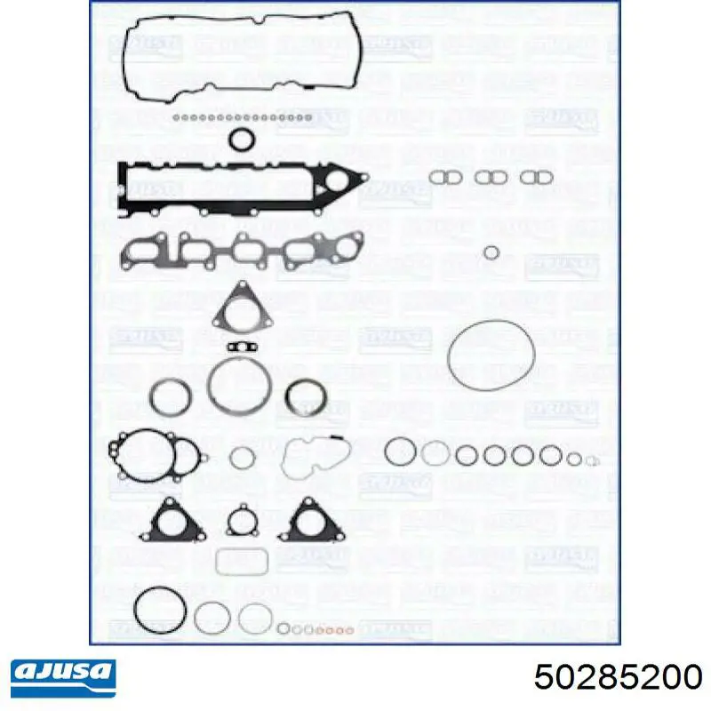 Zestaw uszczelek silnika pełny Mazda 8LBF10271 cena, od 139,48 USD