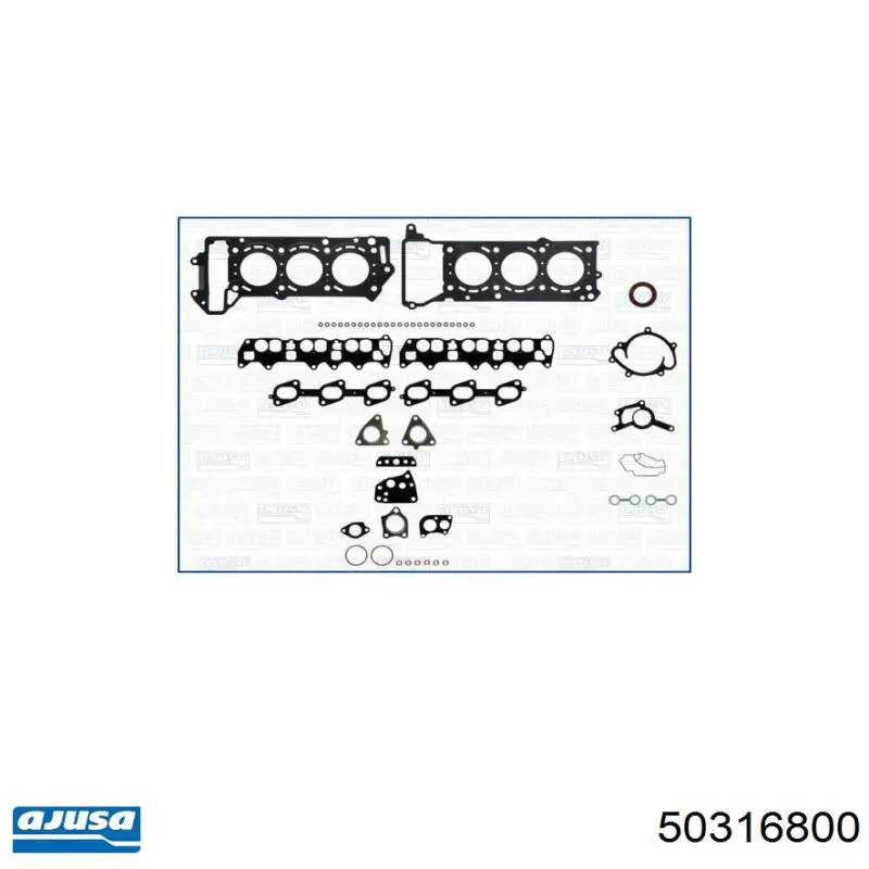 Zestaw uszczelek silnika pełny do Mercedes E  S211