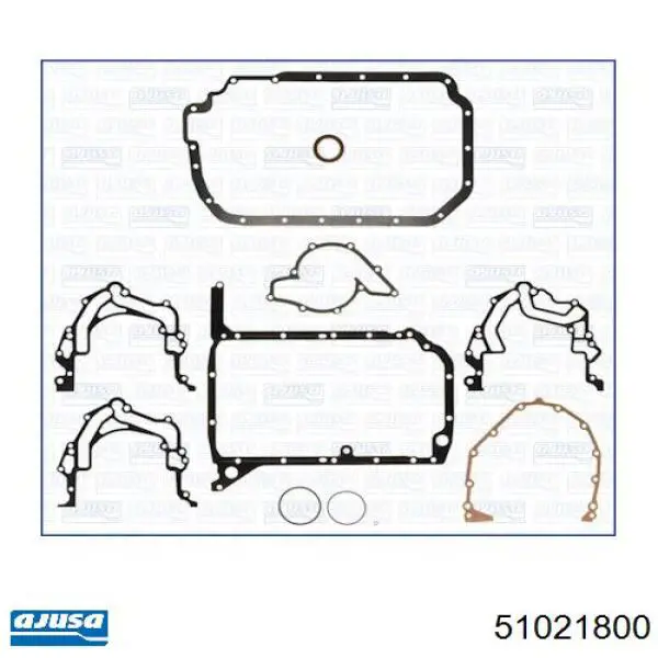 Zestaw uszczelek silnika pełny Skoda SuperB I sedana (3U4) (2001 - 2008) cena, od 175,86 USD