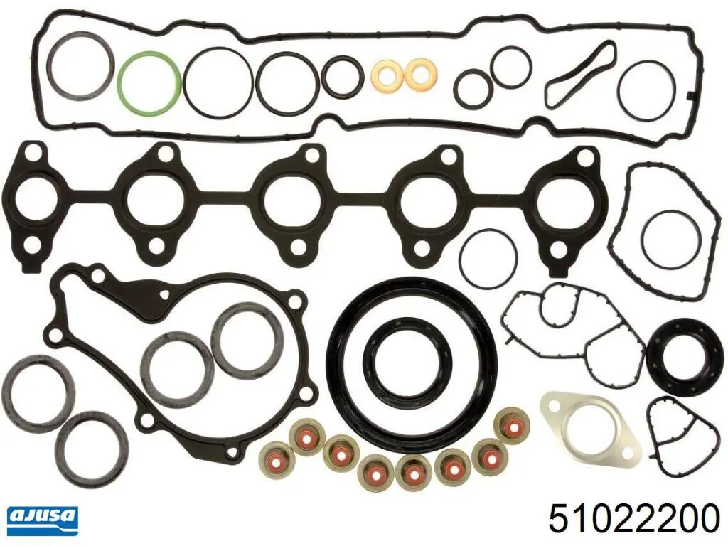Do koszyka 0197AV Peugeot/Citroen Zestaw uszczelek silnika pełny
