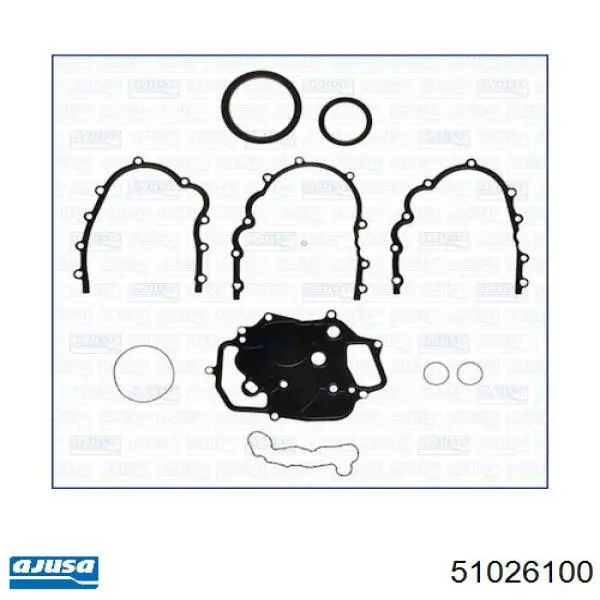 Zestaw uszczelek silnika pełny do Volkswagen Phaeton I 3D1, 3D2, 3D3, 3D4, 3D6, 3D7, 3D8, 3D9