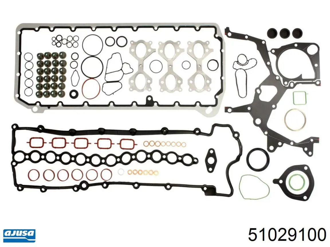 Zestaw uszczelek silnika pełny do BMW X6  E71