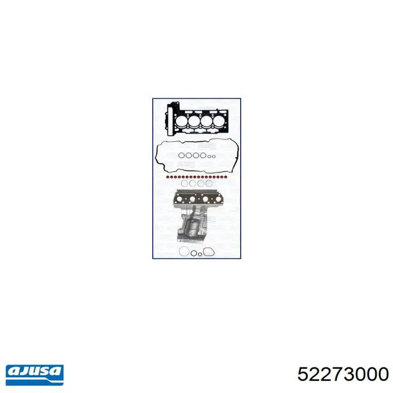 52273000 Ajusa zestaw uszczelek silnika górny