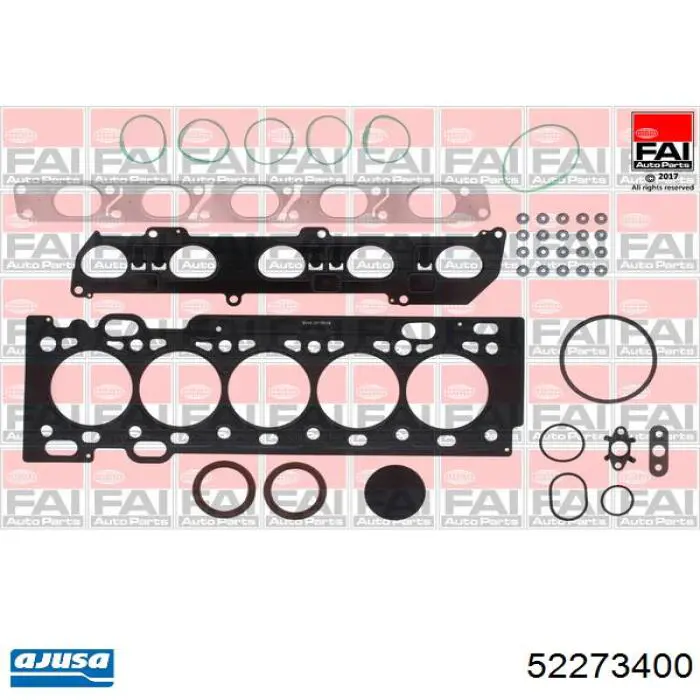 52273400 Ajusa zestaw uszczelek silnika górny