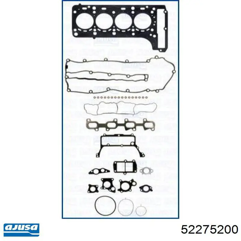 52275200 Ajusa zestaw uszczelek silnika górny