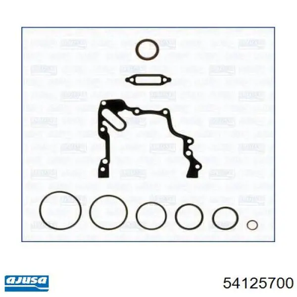 54125700 Ajusa zestaw uszczelek silnika dolny