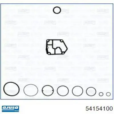54154100 Ajusa zestaw uszczelek silnika dolny