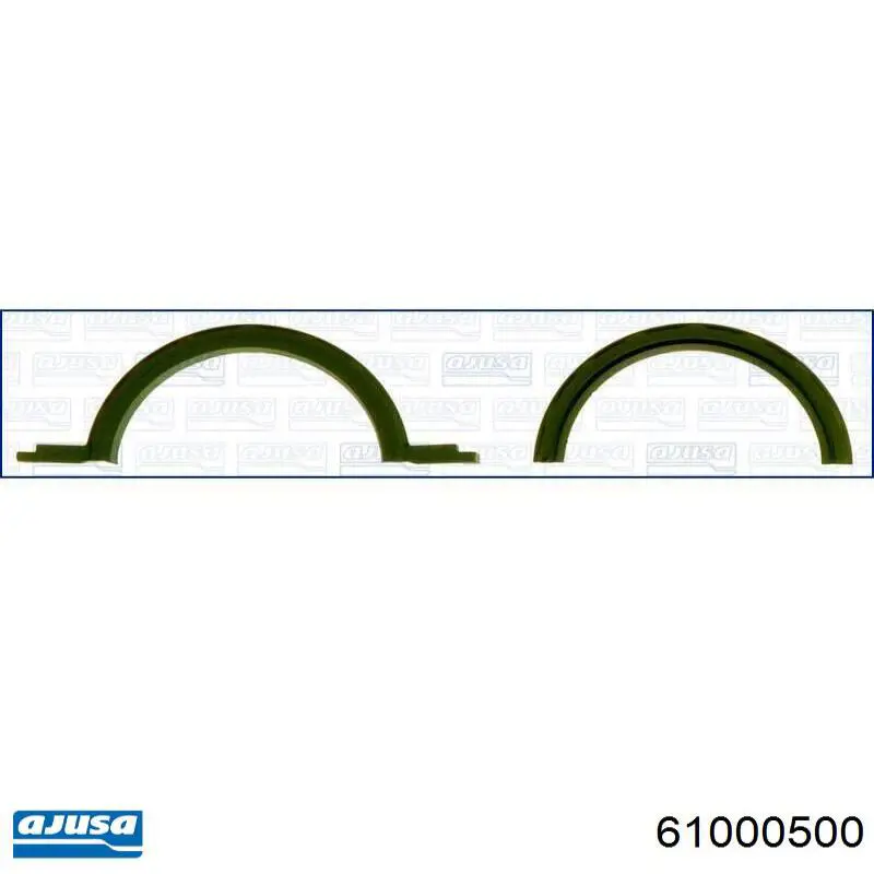 Do koszyka 04778126AB Chrysler Uszczelniacz wału korbowego silnika tylny