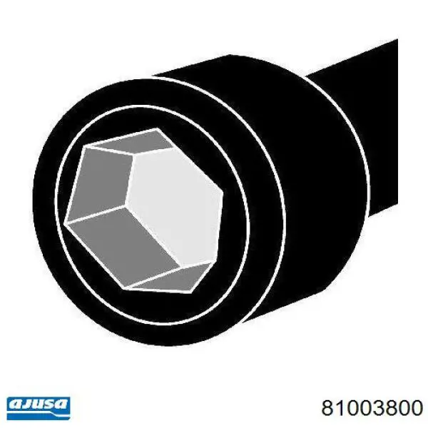 Śruba głowicy cylindrów Ajusa 81003800 cena, od 25,44 USD