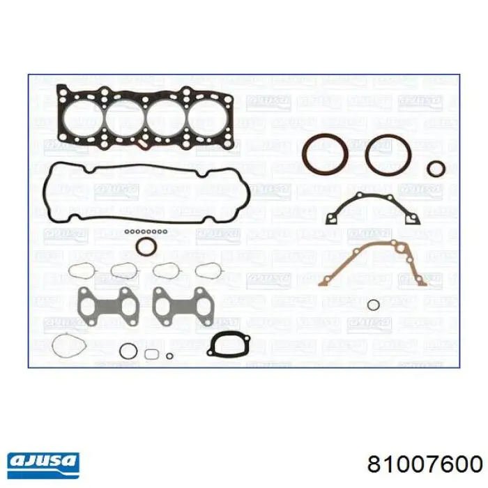 Śruba głowicy cylindrów Ajusa 81007600 cena, od 12,73 USD