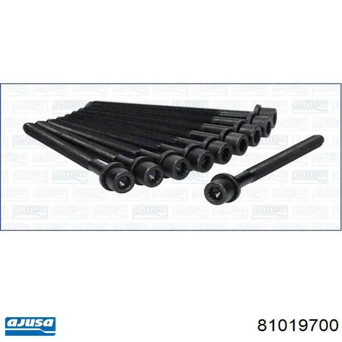 Śruba głowicy cylindrów Ajusa 81019700 cena, od 80,21 USD