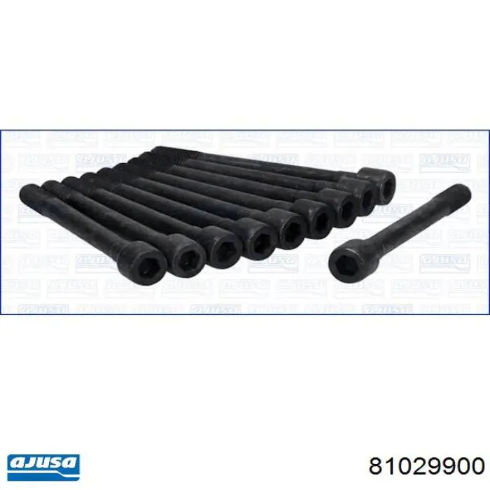Śruba głowicy cylindrów Ajusa 81029900 cena, od 34,59 USD