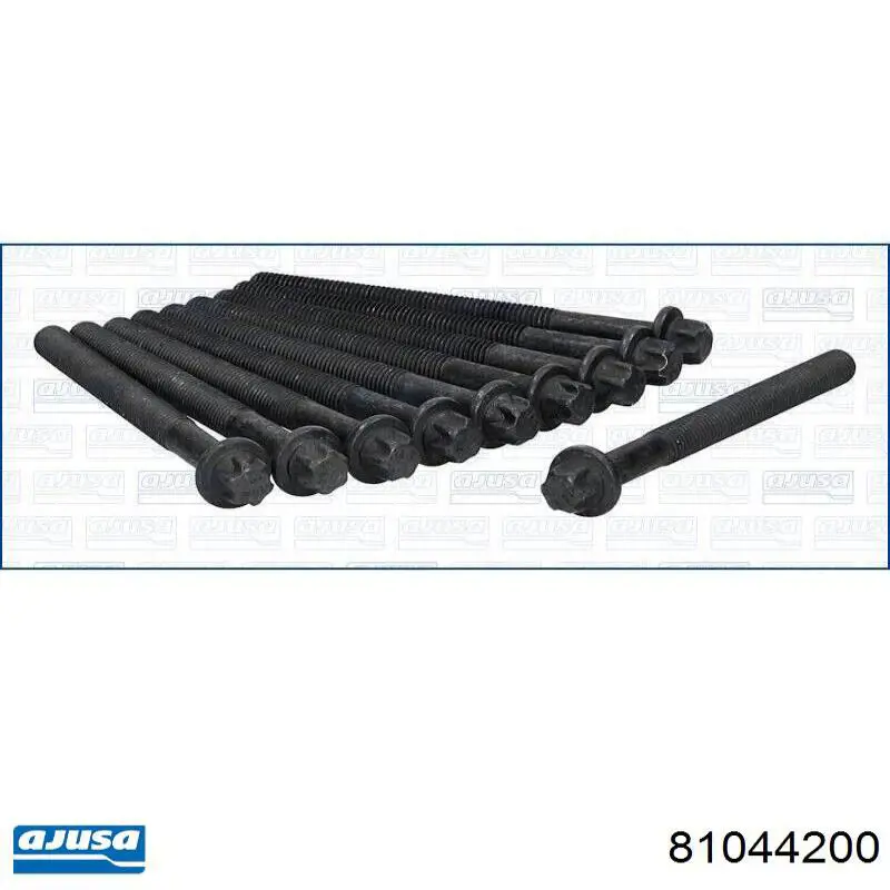 Śruba głowicy cylindrów Ajusa 81044200 cena, od 38,59 USD