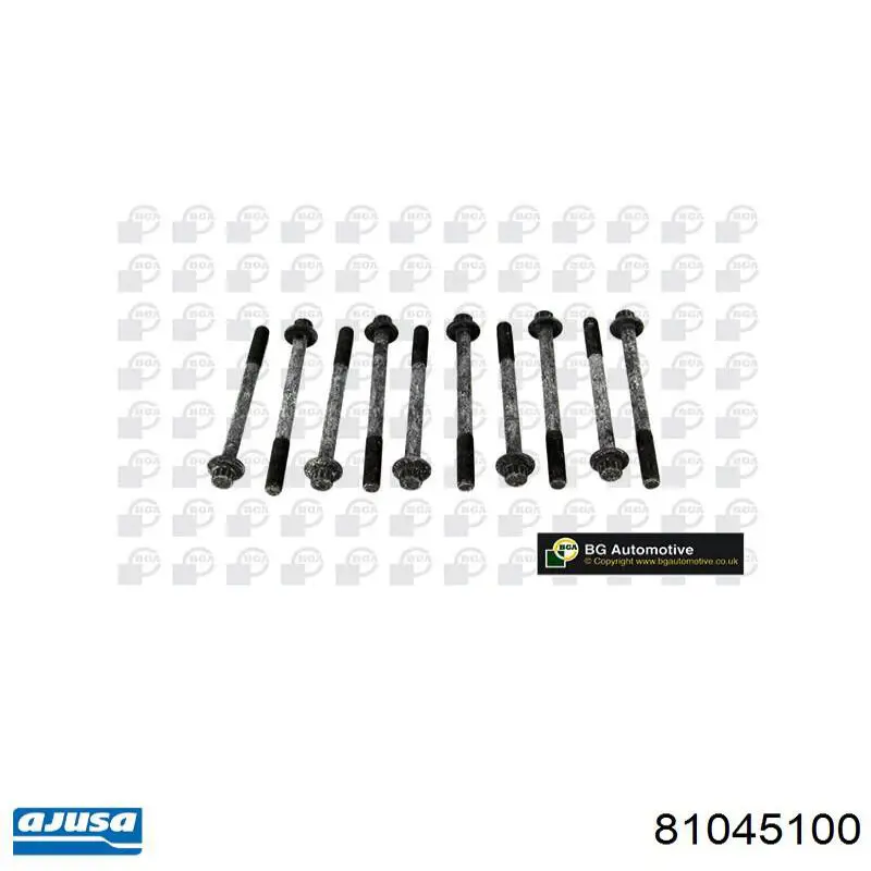 81045100 Ajusa Śruba głowicy cylindrów