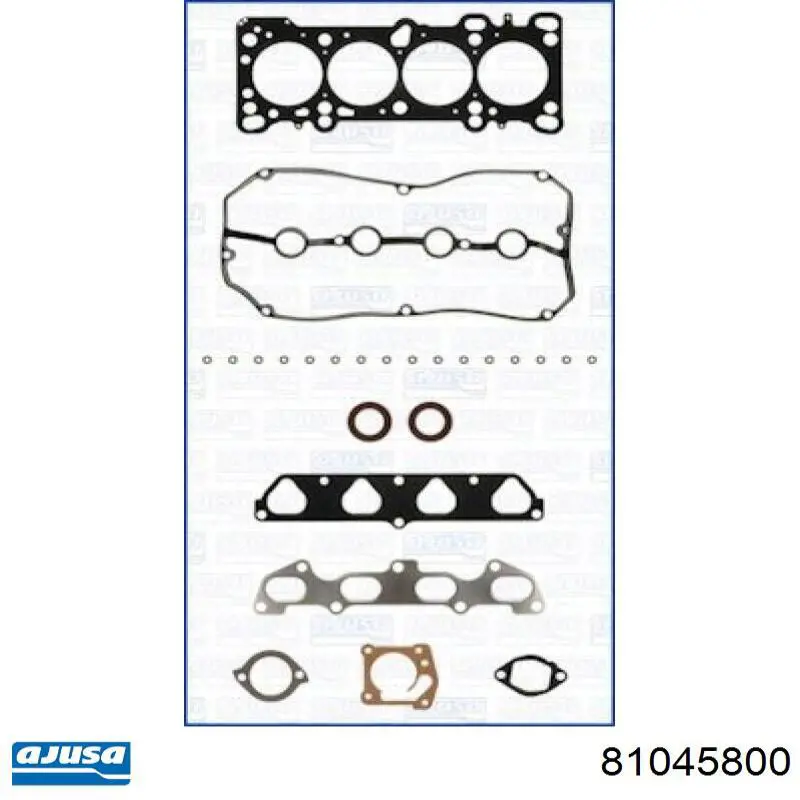 Śruba głowicy cylindrów Ajusa 81045800 cena, od 81,14 USD