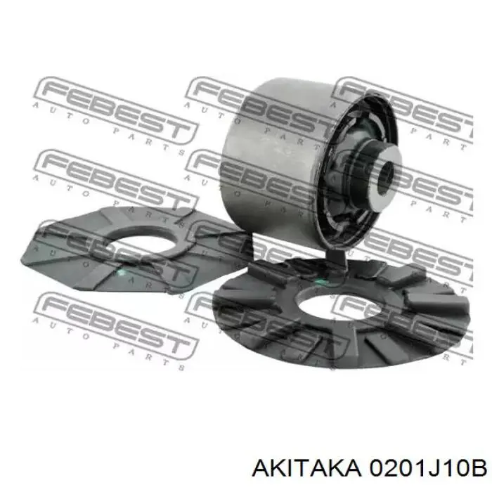 Silentblock przedniego wahacza dolnego Akitaka 0201J10B