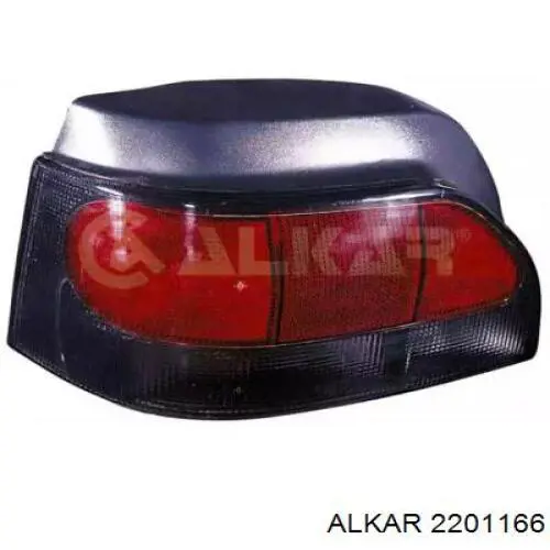 Do koszyka 7700796117 Renault (RVI) Lampa zespolona tylna lewa