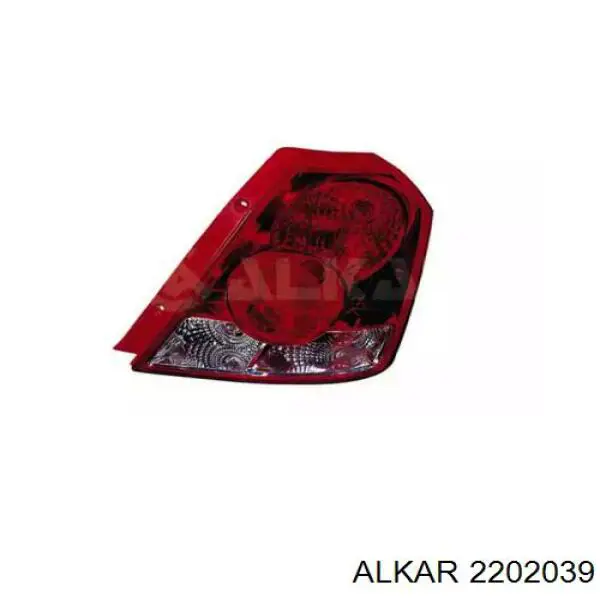 Lampa zespolona tylna prawa Alkar 2202039 cena, od 104,37 USD