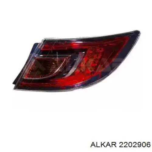 Lampa zespolona tylna prawa zewnętrzna GS1F51150K Mazda