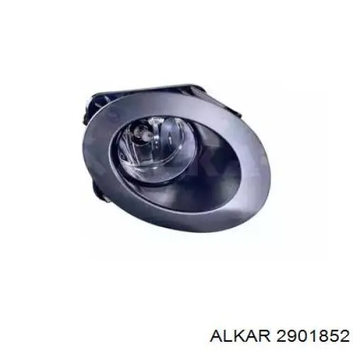  Lampa przeciwmgielna lewa Citroen C1 1