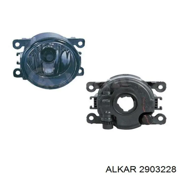Do koszyka 2903228 Alkar Lampa przeciwmgielna lewa/prawa