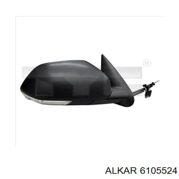 Do koszyka 6105524 Alkar Lusterko wsteczne lewe