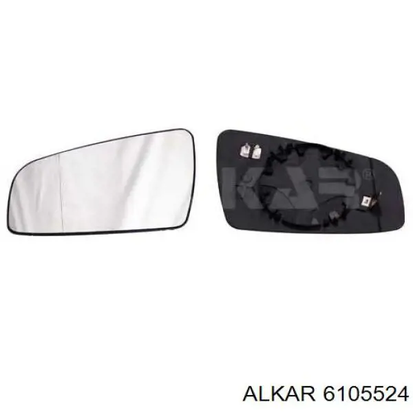 6105524 Alkar Lusterko wsteczne lewe