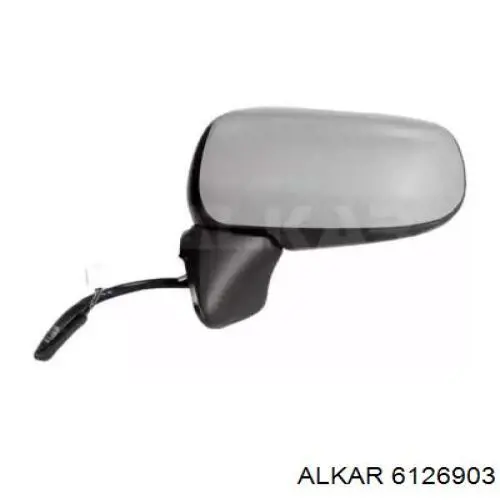 Lusterko wsteczne prawe Alkar 6126903 cena, od 107,10 USD