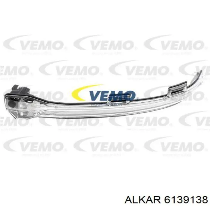 6139138 Alkar Lusterko wsteczne lewe