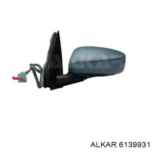 Do koszyka 6139931 Alkar Lusterko wsteczne lewe