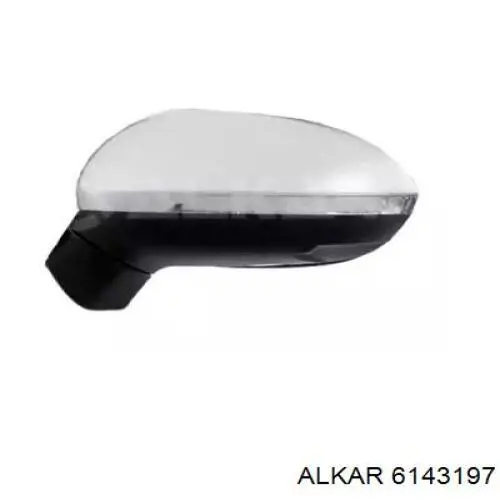 3G1857507BK9B9 VAG Lusterko wsteczne lewe